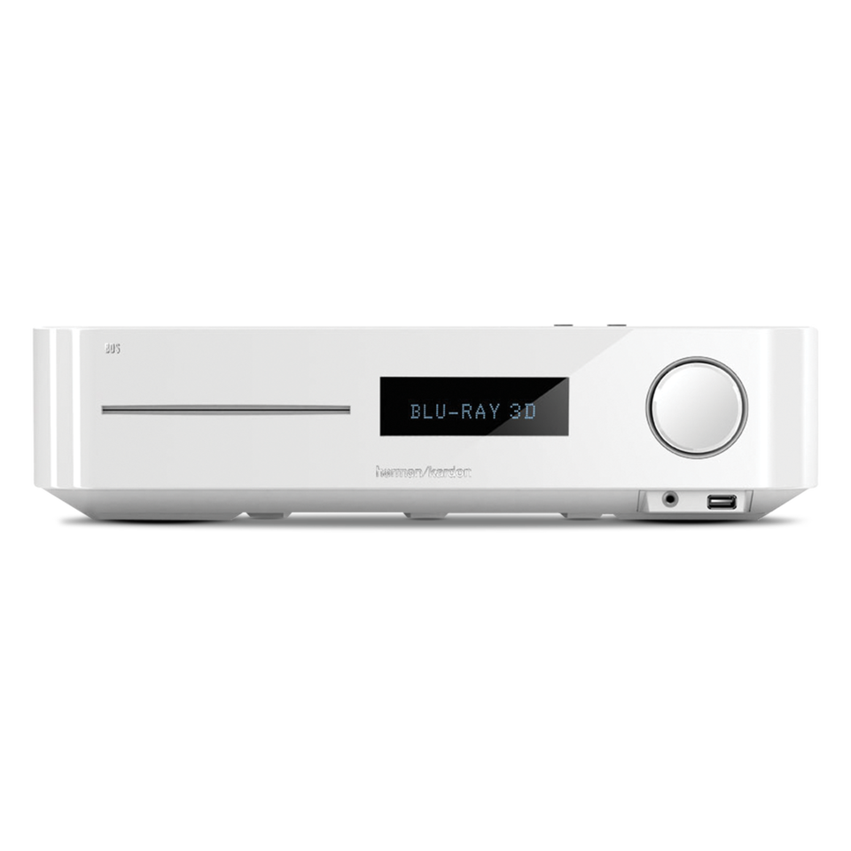 BDS 270 - White - 2.1-channel 3-D Blu-ray Disc™ receiver with USB port and HDMI inputs - Hero